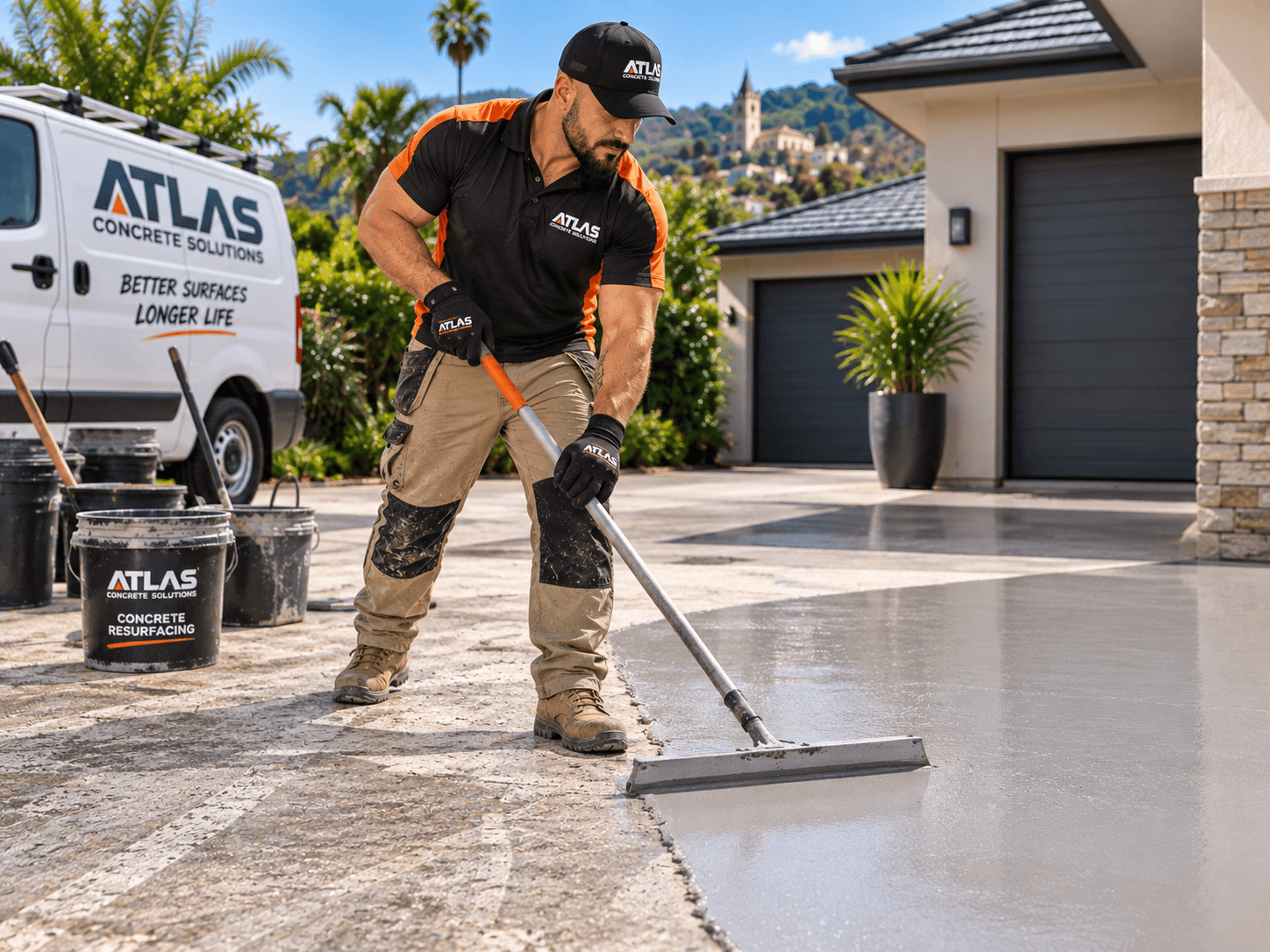 Driveway resurfacing photography pending